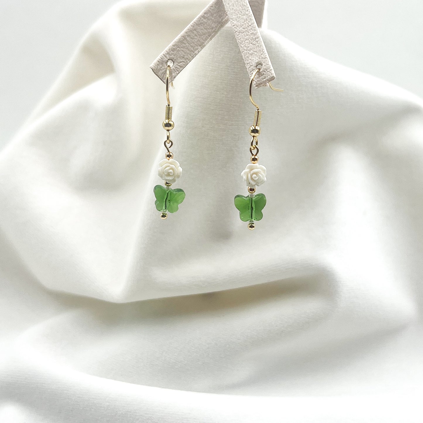 Fairy Glass Pearl Earrings