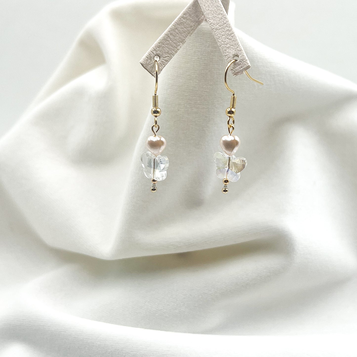 Fairy Glass Pearl Earrings