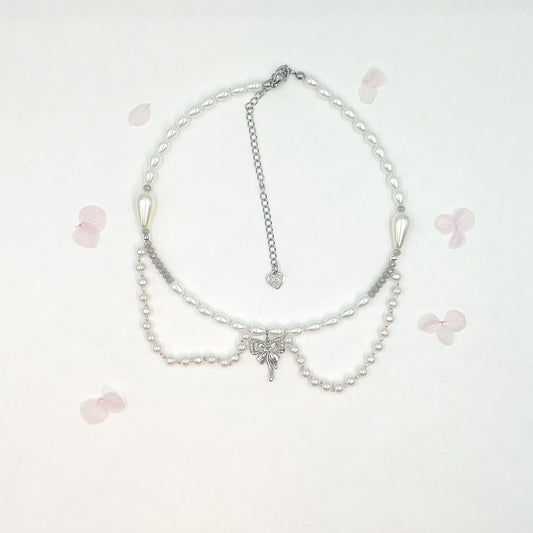 Cottage Core Princess Pearl Choker