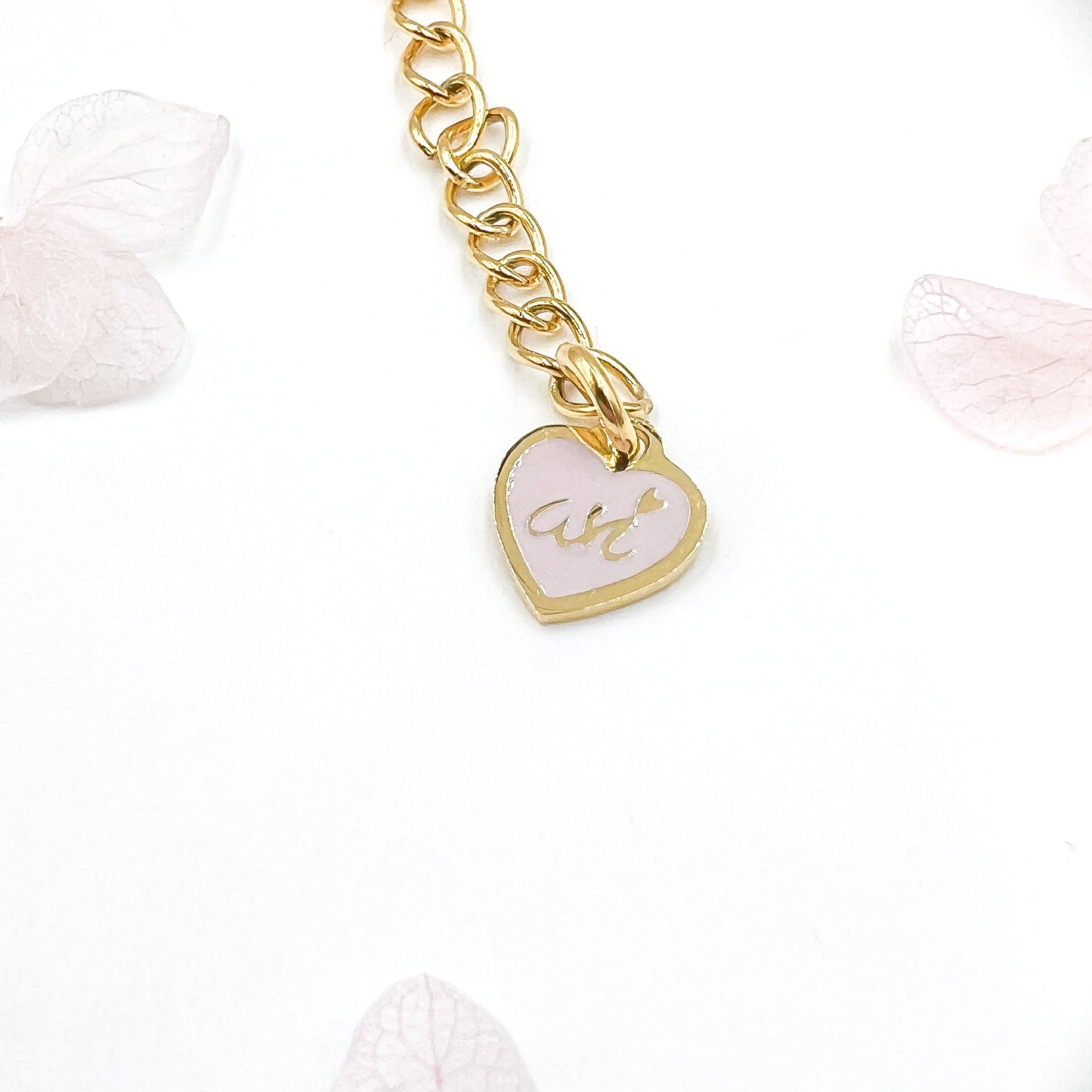 Sweet Pink Heart Haven Necklace