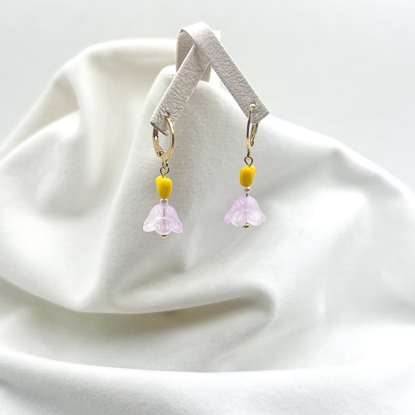 Fairy Glass Pearl Earrings