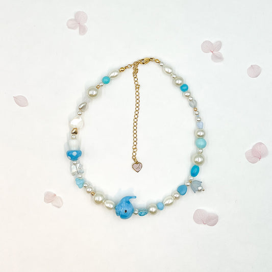 Glass Pearl Princess Haven Choker