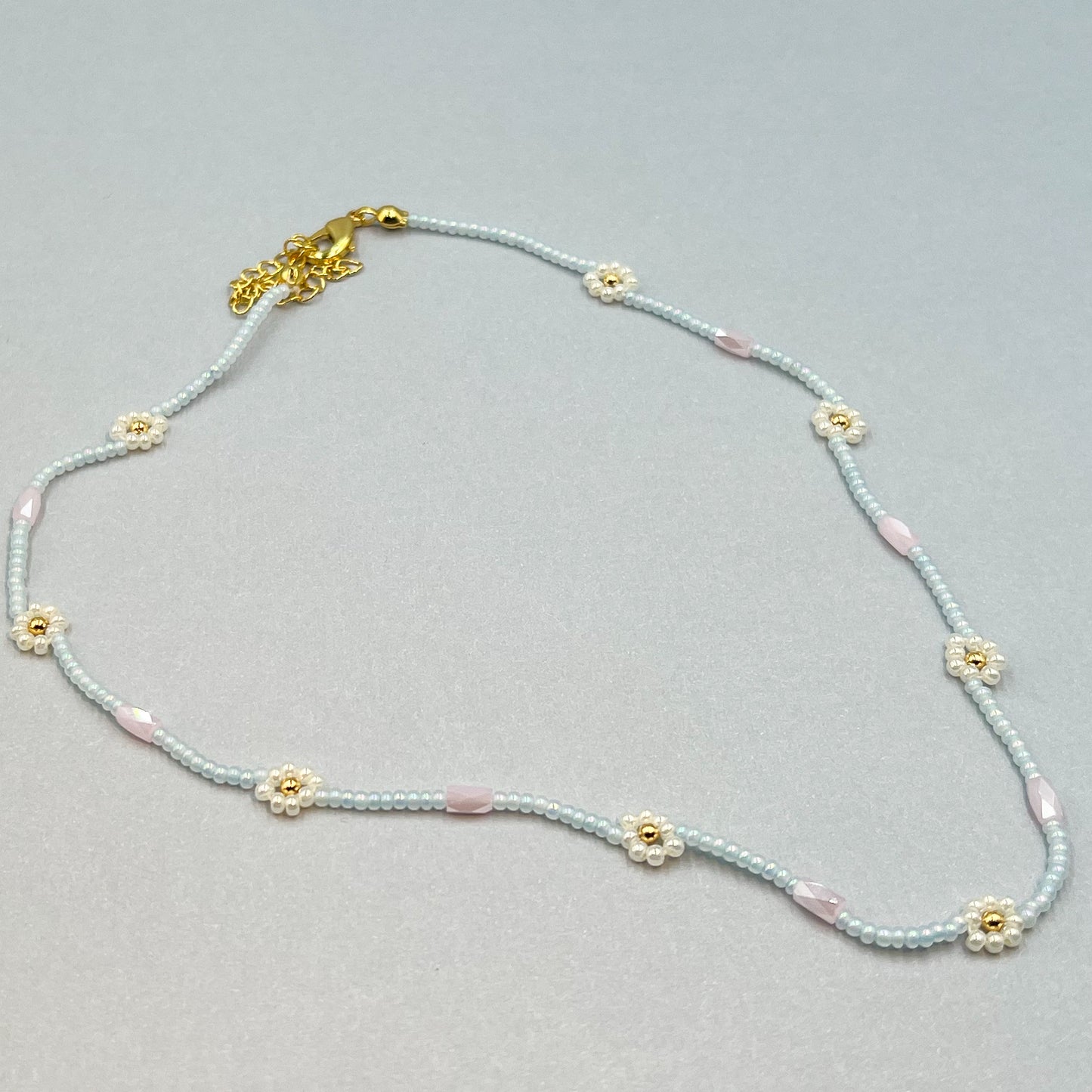 Daisy Charm Beaded Chokers