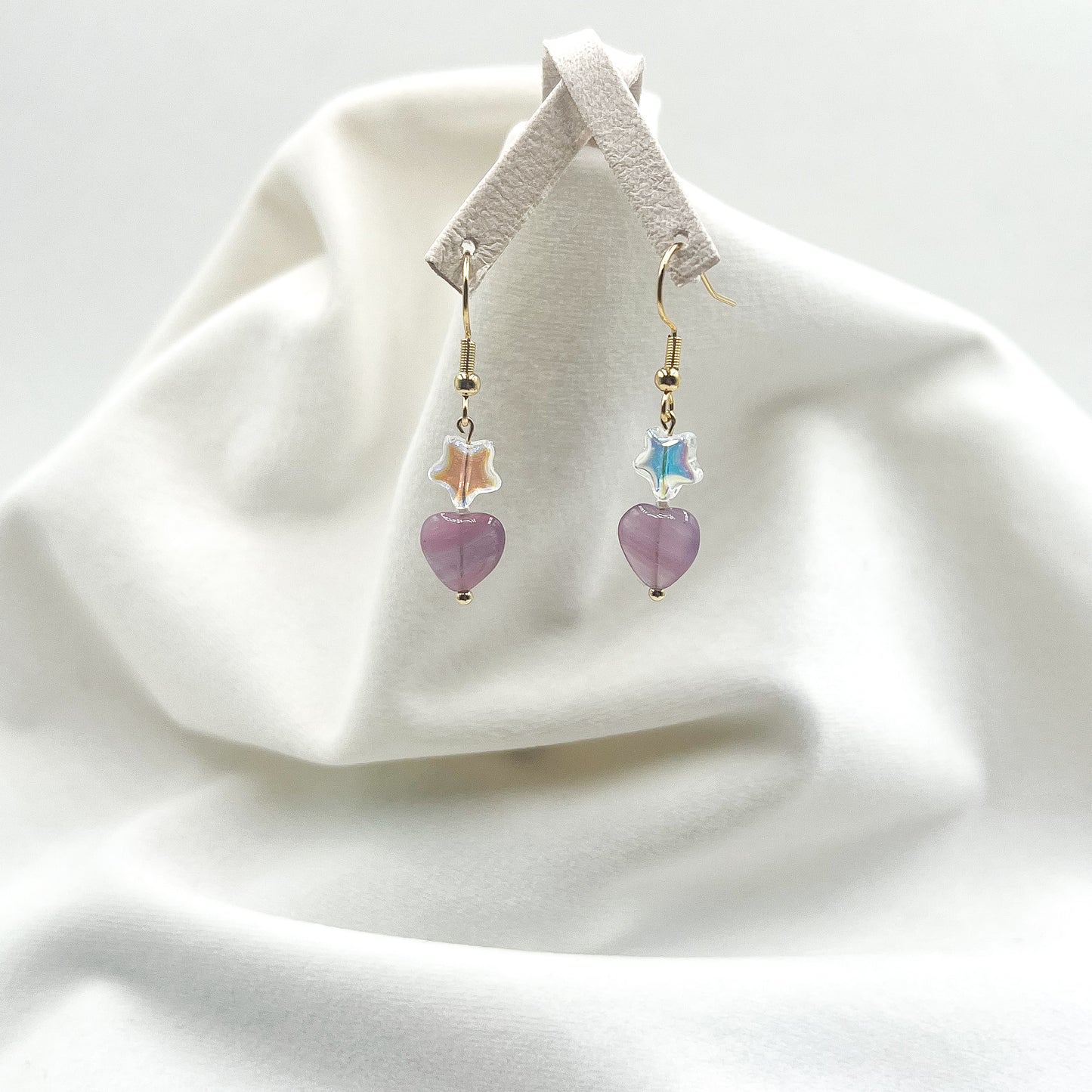 Fairy Glass Pearl Earrings