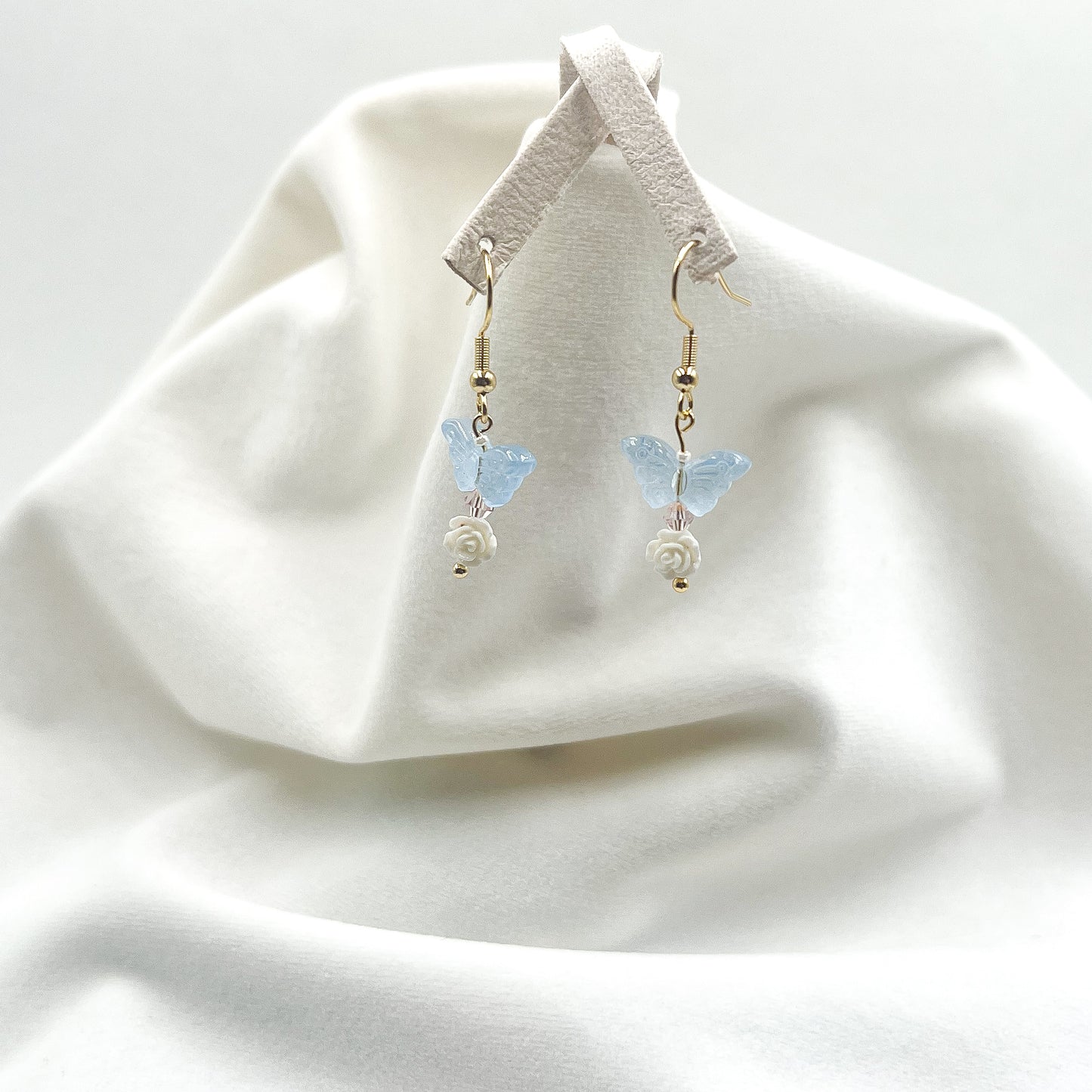 Fairy Glass Pearl Earrings