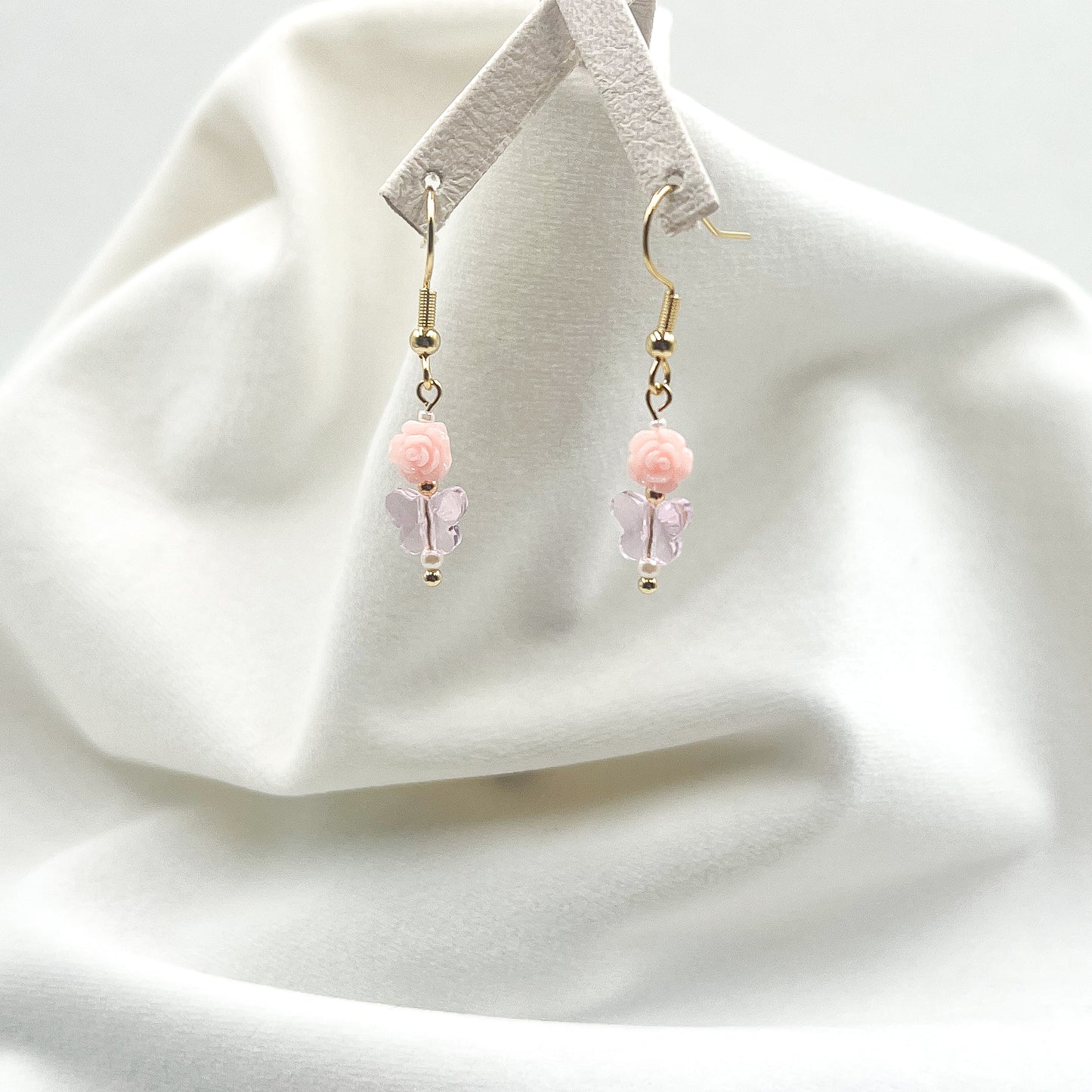 Fairy Glass Pearl Earrings