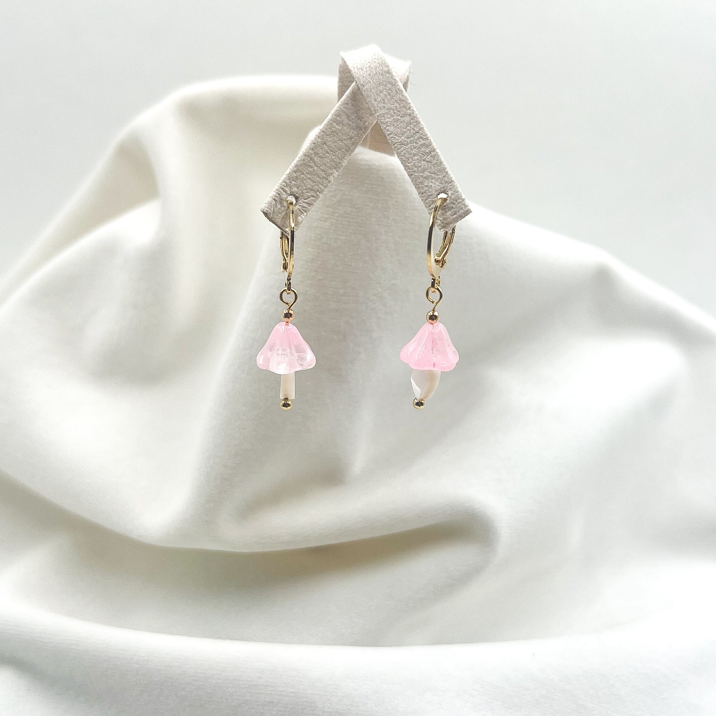 Fairy Glass Pearl Earrings