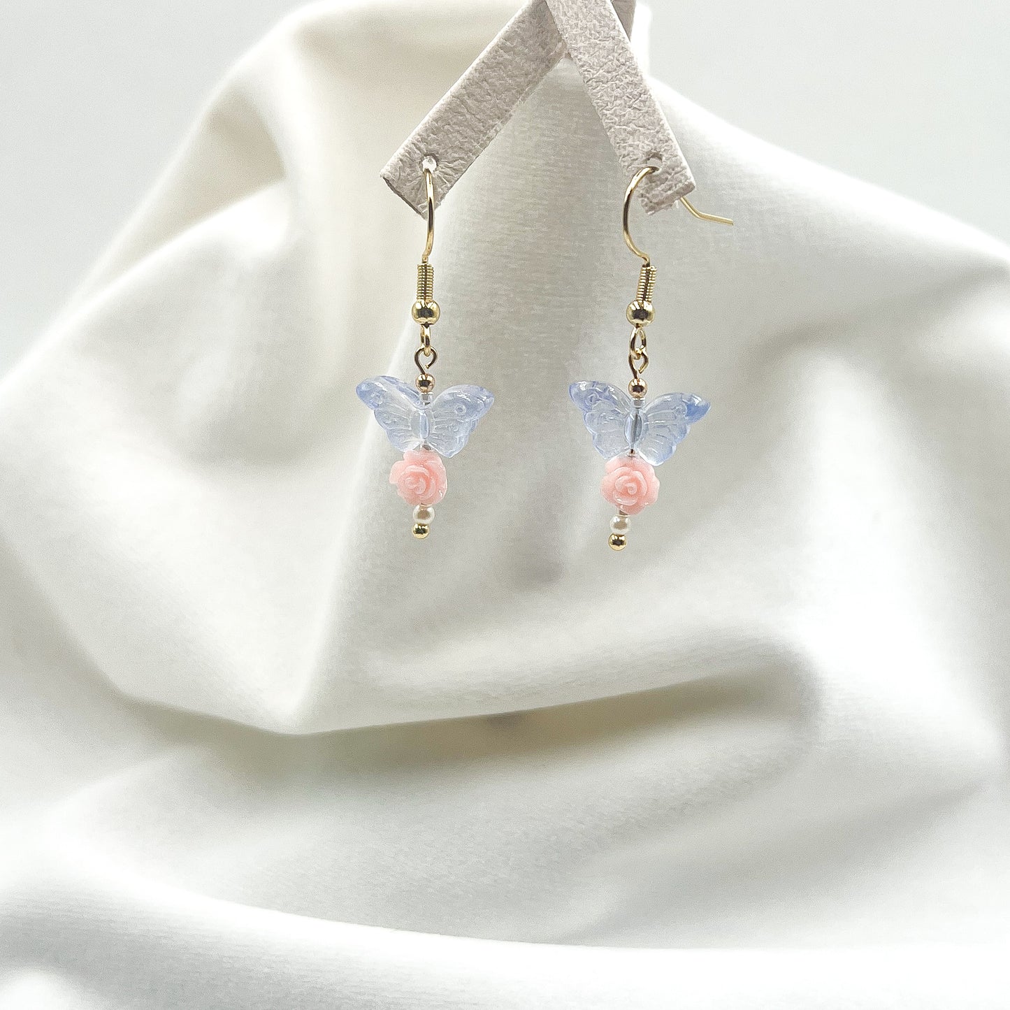 Fairy Glass Pearl Earrings