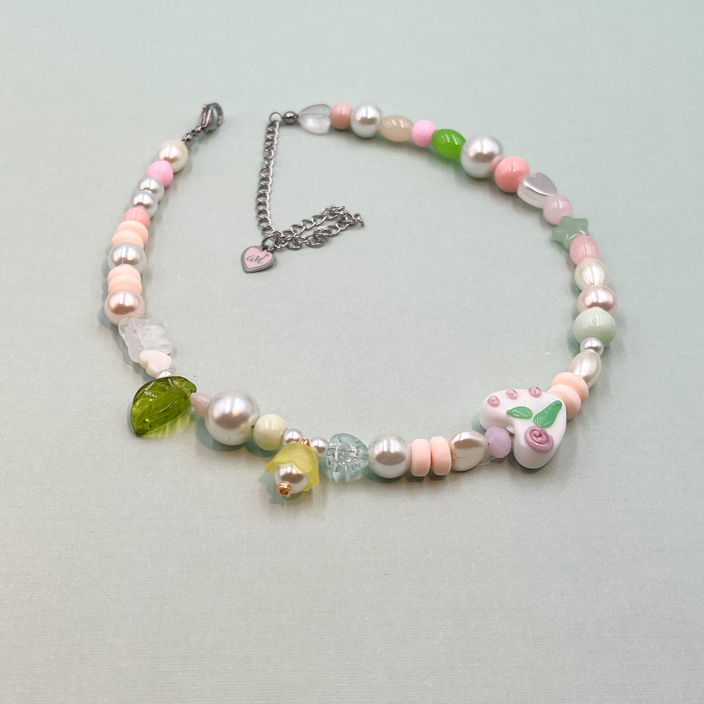 Pink Pearl Princess Oasis Choker