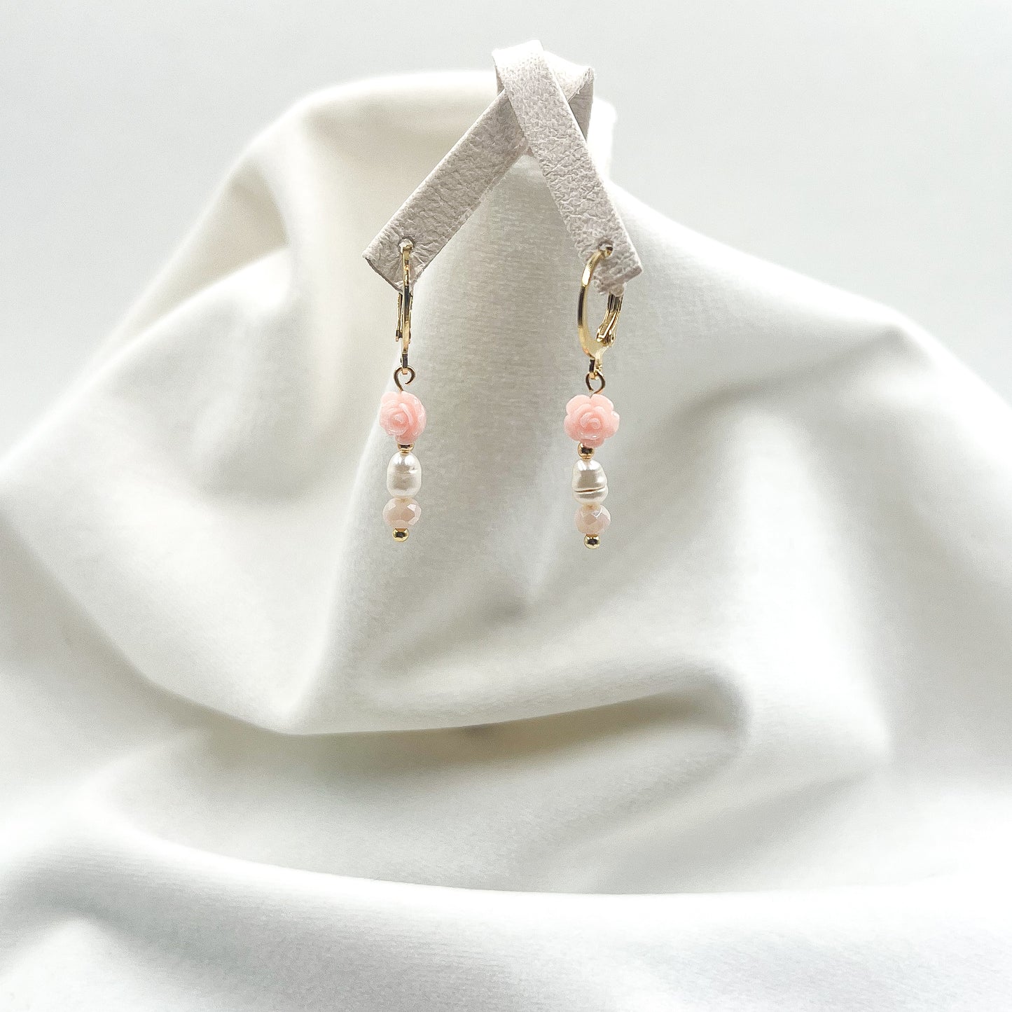 Fairy Glass Pearl Earrings