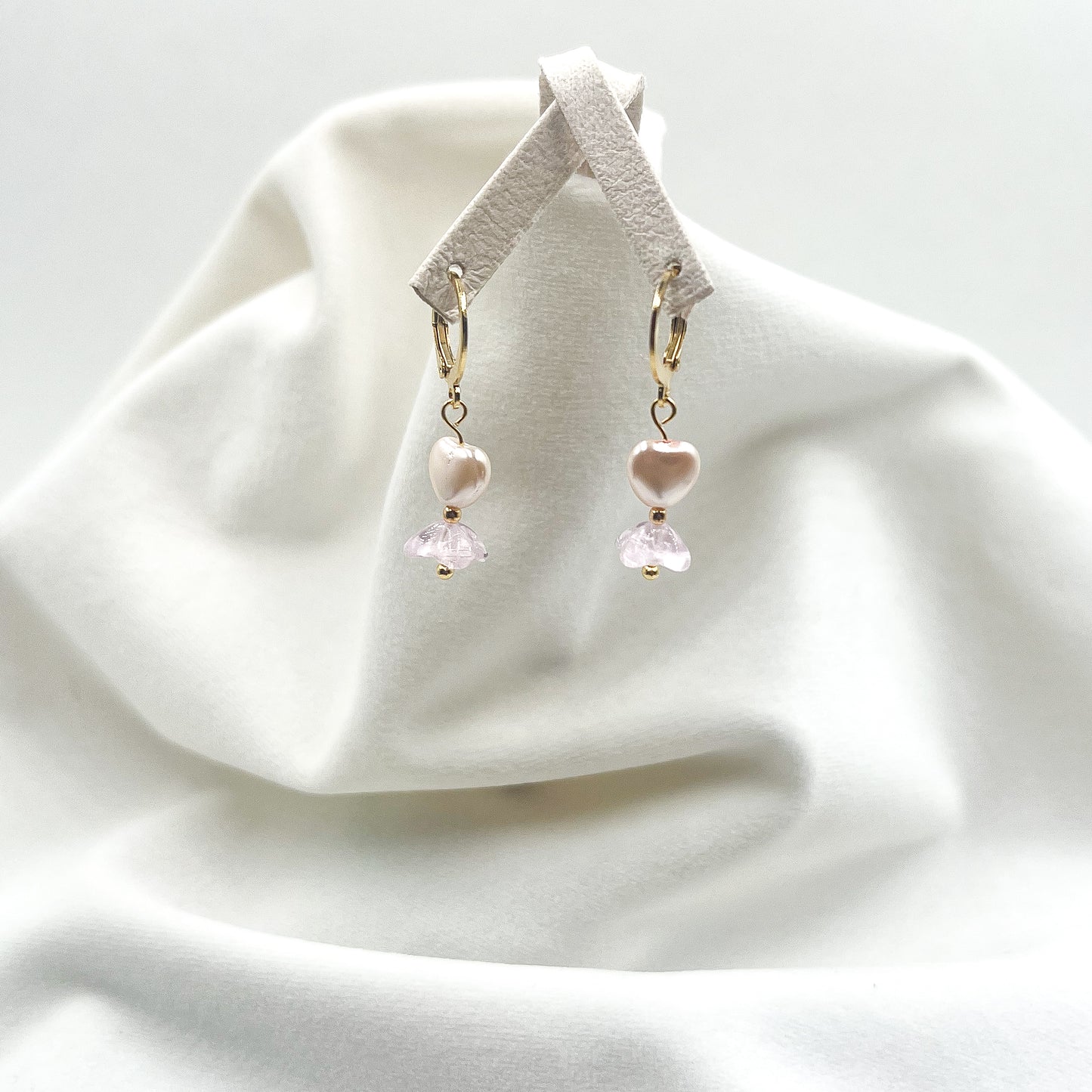 Fairy Glass Pearl Earrings